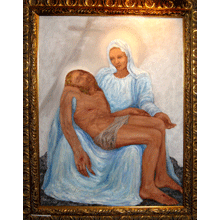 Pieta podle Michelangela