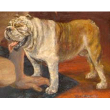 Friends - detail, oil painting, canvas